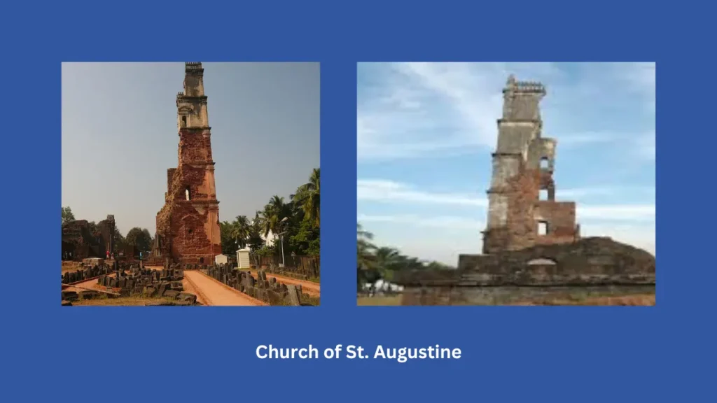 Churches and convents of Goa. Church of St. Augustine.