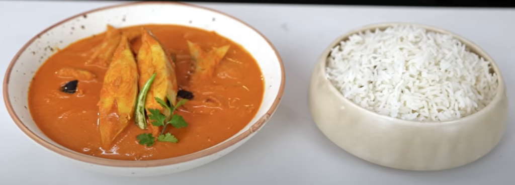 Goan Fish Curry Rice